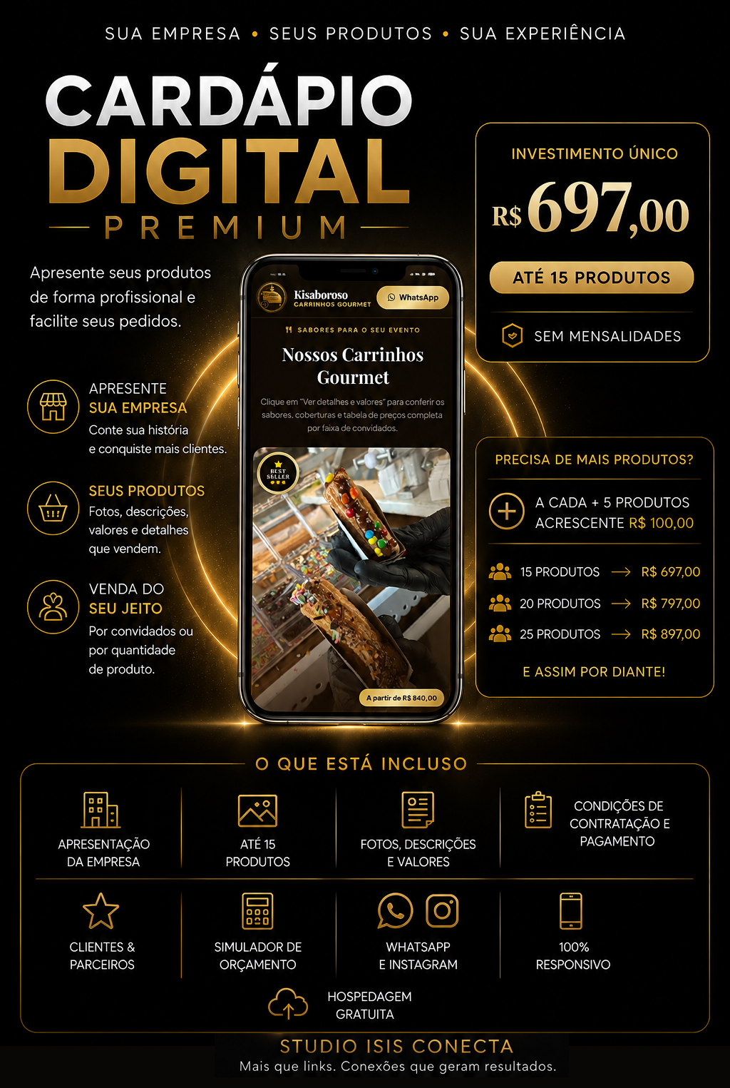 Cardápio Digital Premium